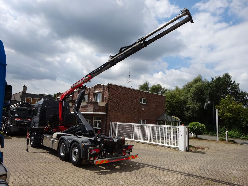 MAN 26.500 Abroller + Fassi F125A Kran 6x2-4 Allrad - Camion grue, Camion ampliroll: photos 4 MAN 26.500 Abroller + Fassi F125A Kran 6x2-4 Allrad - Camion grue, Camion ampliroll: photos 4
