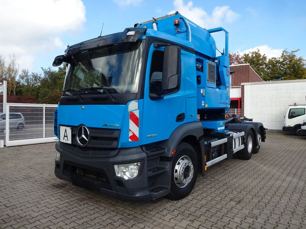 Mercedes-Benz 2533 Antos Presslader mit ASF für Papier - Camion ampliroll: photos 1 Mercedes-Benz 2533 Antos Presslader mit ASF für Papier - Camion ampliroll: photos 1