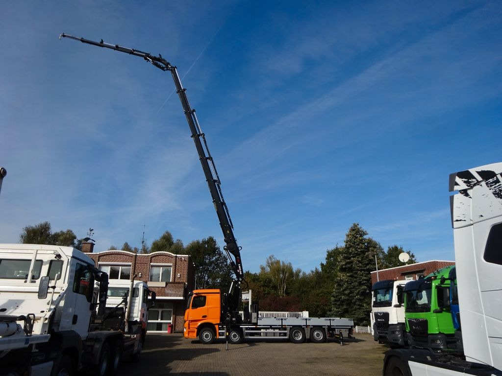 Mercedes-Benz 3751 Arocs Pritsche + HIAB 858 + JIB 8x2 - Camion grue, Camion plateau: photos 3 Mercedes-Benz 3751 Arocs Pritsche + HIAB 858 + JIB 8x2 - Camion grue, Camion plateau: photos 3