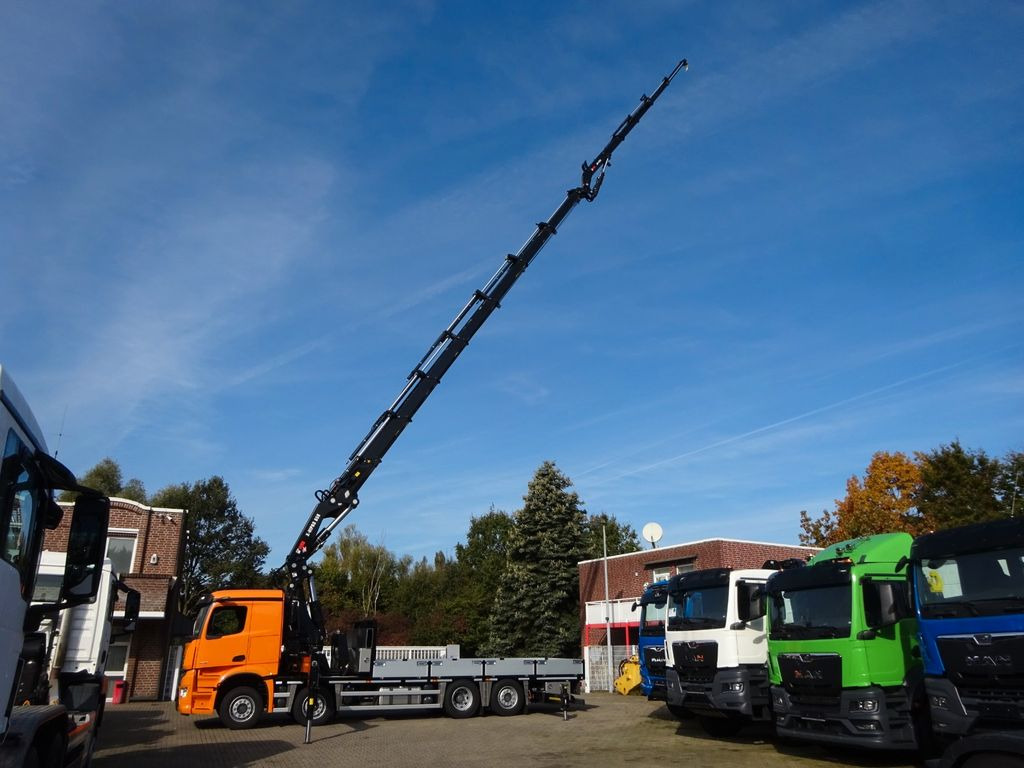 Mercedes-Benz 3751 Arocs Pritsche + HIAB 858 + JIB 8x2 Mercedes-Benz 3751 Arocs Pritsche + HIAB 858 + JIB 8x2 - Camion grue, Camion plateau: photos 5 Mercedes-Benz 3751 Arocs Pritsche + HIAB 858 + JIB 8x2 Mercedes-Benz 3751 Arocs Pritsche + HIAB 858 + JIB 8x2 - Camion grue, Camion plateau: photos 5