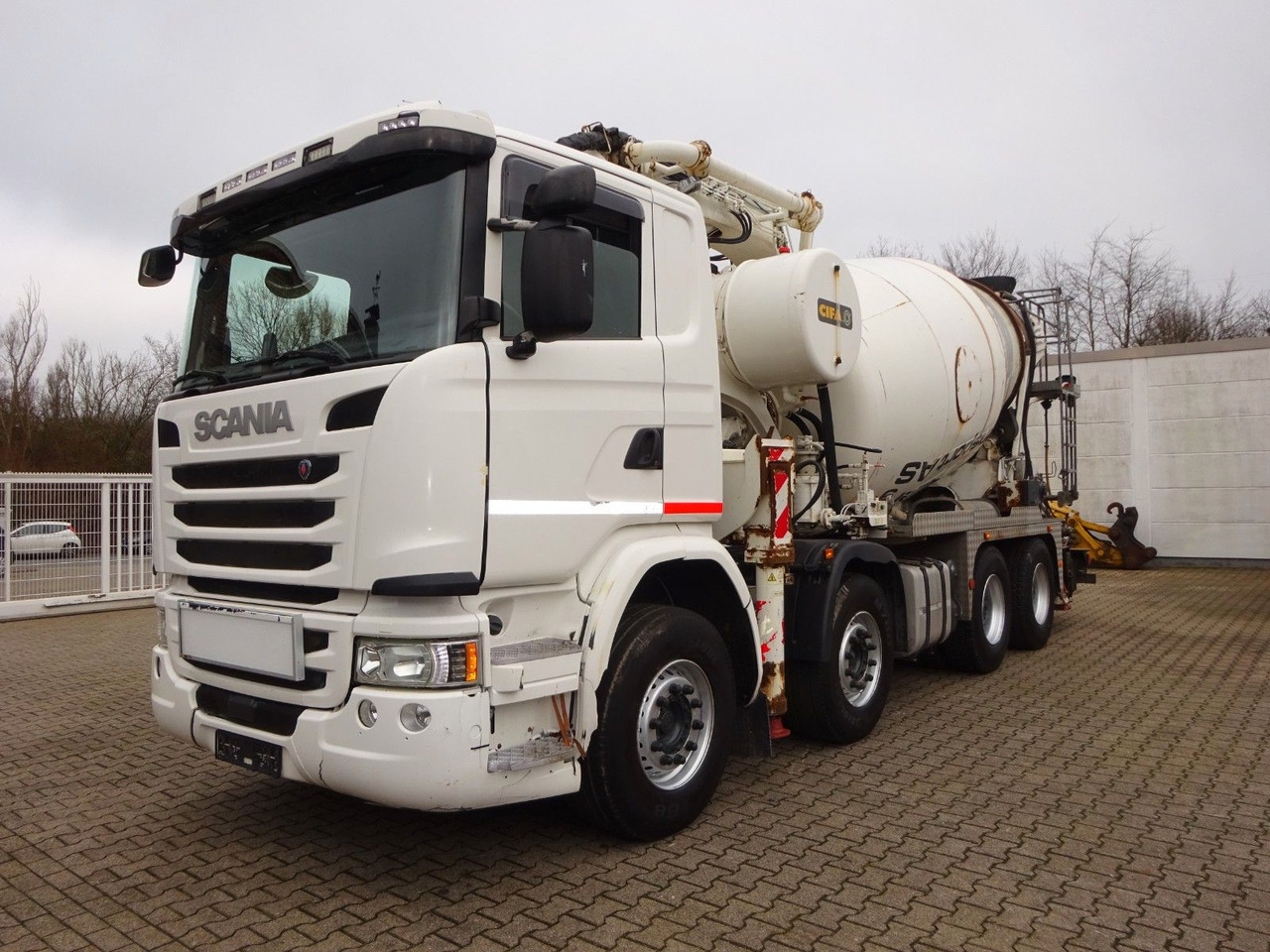 Scania PUMI CIFA 32 Meter 4 Knick. Scania PUMI CIFA 32 Meter 4 Knick * Betonpumpe - Camion pompe: photos 5 Scania PUMI CIFA 32 Meter 4 Knick. Scania PUMI CIFA 32 Meter 4 Knick * Betonpumpe - Camion pompe: photos 5