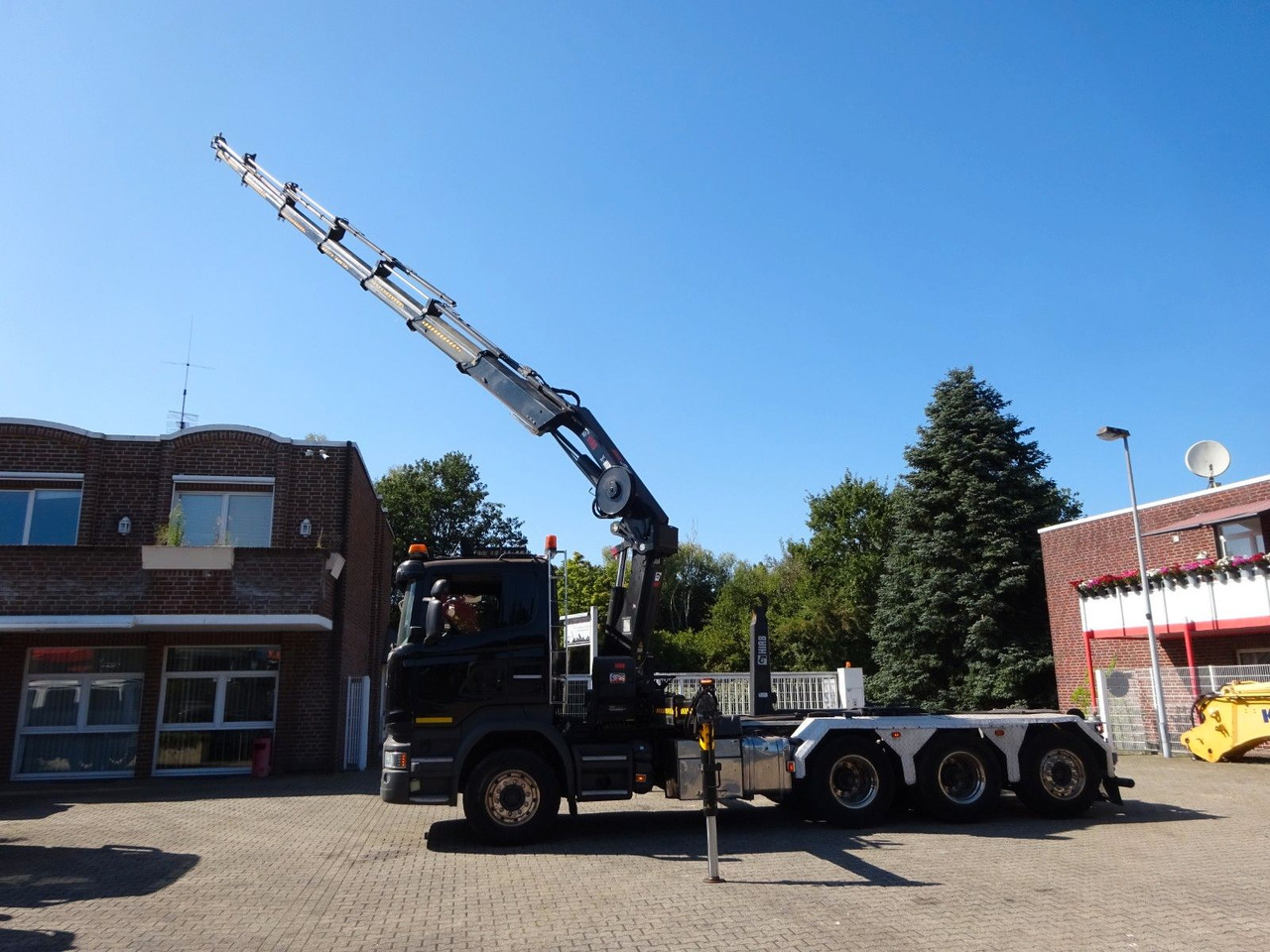 Scania R490 Abroller + HIAB 302E-6 Bj.2021 !Kran TRIDEM Scania R490 Abroller + HIAB 302E-6 Bj.2021 !Kran TRIDEM - Camion grue, Camion ampliroll: photos 1 Scania R490 Abroller + HIAB 302E-6 Bj.2021 !Kran TRIDEM Scania R490 Abroller + HIAB 302E-6 Bj.2021 !Kran TRIDEM - Camion grue, Camion ampliroll: photos 1