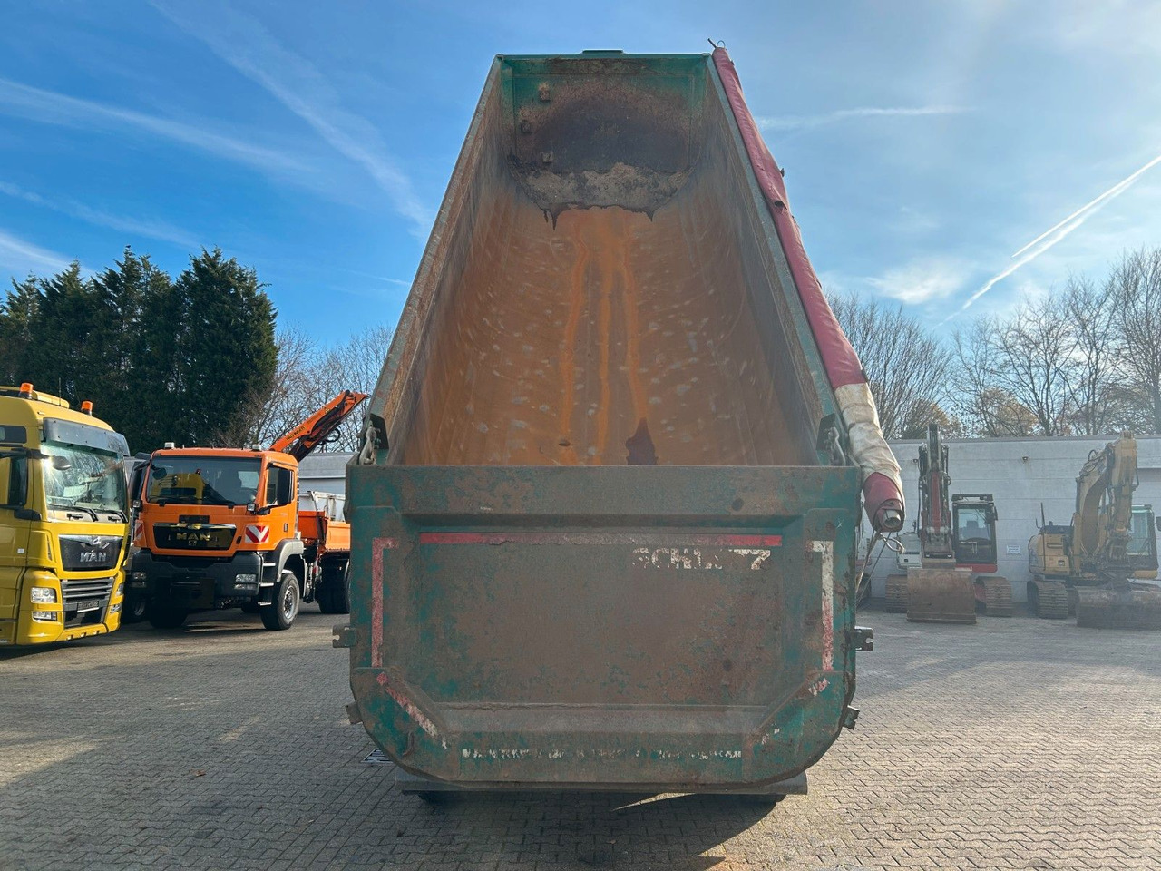 Schmitz Cargobull Stahl Kippauflieger mit Liftachse - Semi-remorque benne: photos 4 Schmitz Cargobull Stahl Kippauflieger mit Liftachse - Semi-remorque benne: photos 4