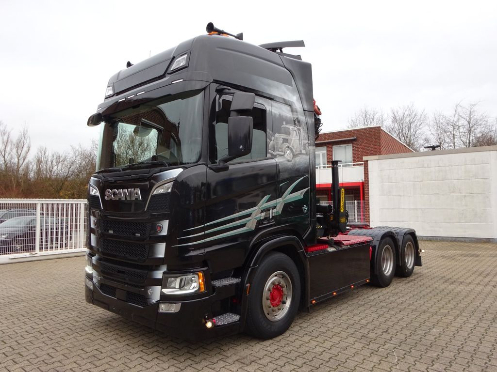 Scania R650 V8 SZM + PK19001SLD Kran - Tracteur routier: photos 2 Scania R650 V8 SZM + PK19001SLD Kran - Tracteur routier: photos 2