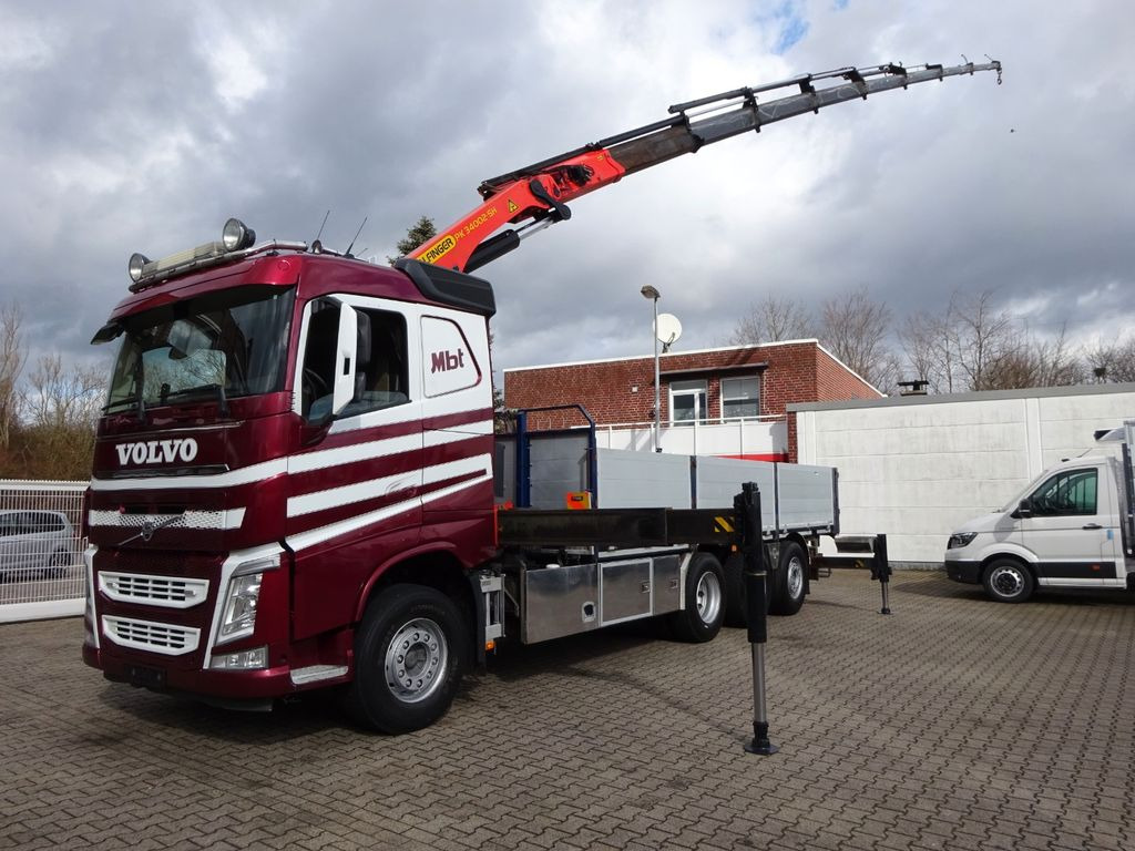 Volvo FH13 540 + PK 34002 8 Ausschub ca. 24 Meter - Camion grue, Camion plateau: photos 1 Volvo FH13 540 + PK 34002 8 Ausschub ca. 24 Meter - Camion grue, Camion plateau: photos 1