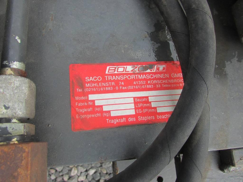 Bolzoni Fassgreifer drum clamp KG 06T2A SP - Pinces pour Matériel de manutention: photos 5 Bolzoni Fassgreifer drum clamp KG 06T2A SP - Pinces pour Matériel de manutention: photos 5