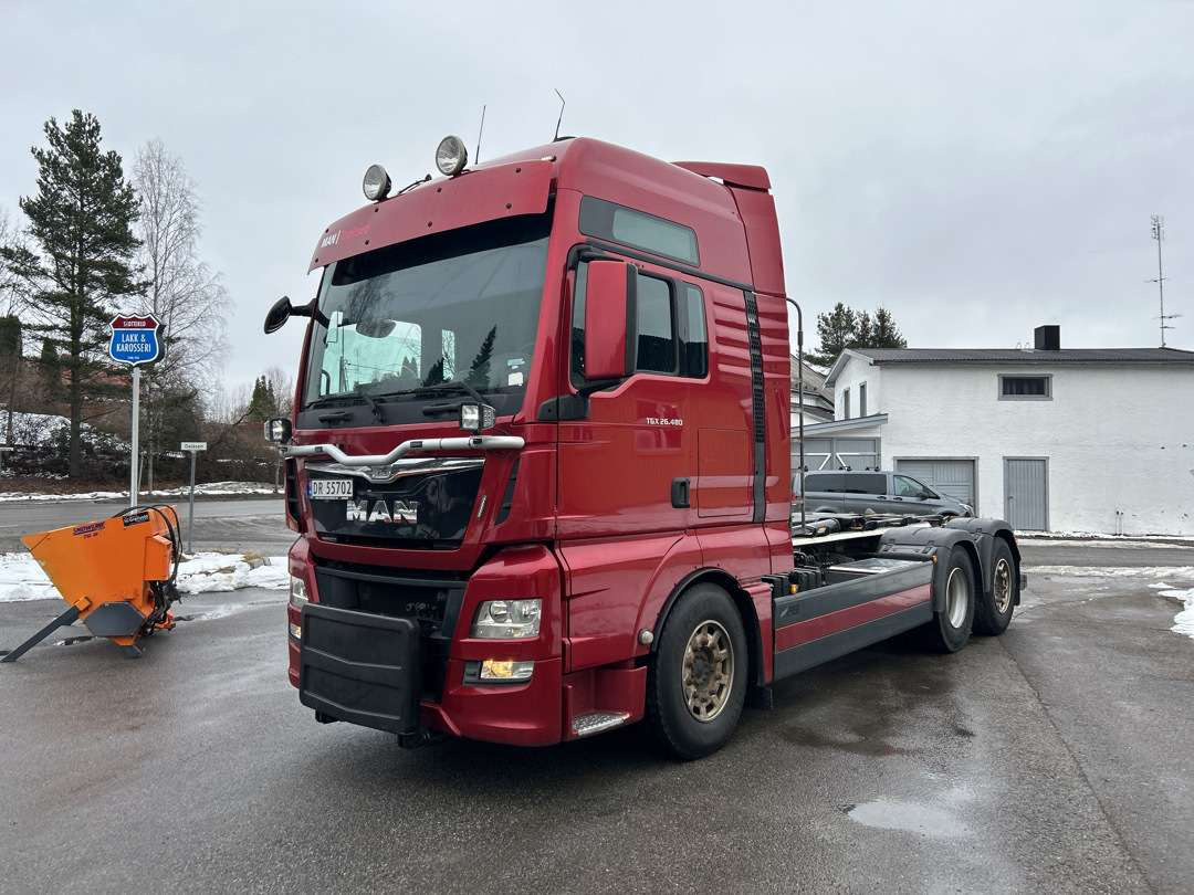 2014 MAN TGX 26.480 Krokbil EU-godkjent Euroklasse 6T - Camion ampliroll: photos 1 2014 MAN TGX 26.480 Krokbil EU-godkjent Euroklasse 6T - Camion ampliroll: photos 1