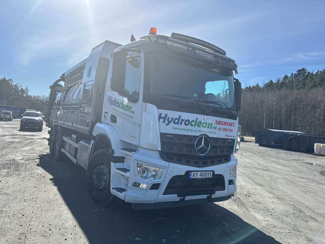 2019 Kombibil MERCEDES-BENZ AROCS 2543 KDIR EU-godkjent Euroklasse 6T - Camion hydrocureur: photos 2 2019 Kombibil MERCEDES-BENZ AROCS 2543 KDIR EU-godkjent Euroklasse 6T - Camion hydrocureur: photos 2