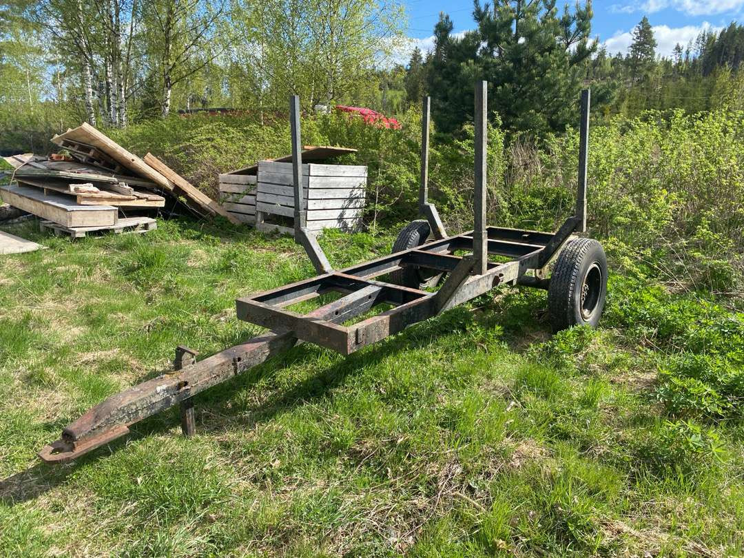 Tømmerhenger til traktor - Remorque grumier: photos 1 Tømmerhenger til traktor - Remorque grumier: photos 1