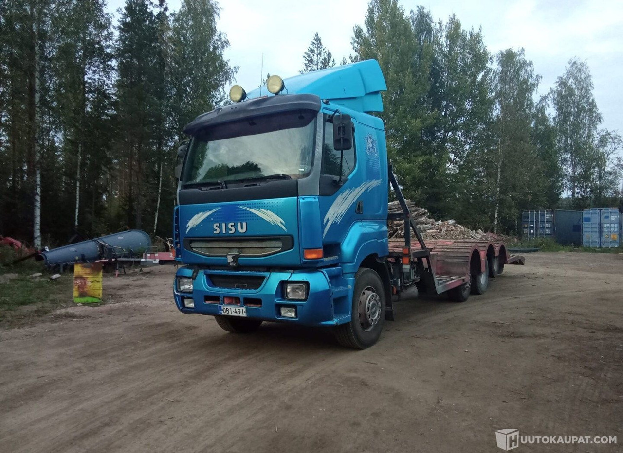 Sisu E12, 1999, Diesel, Koneenkuljetus auto, Leppävirta - Camion: photos 1 Sisu E12, 1999, Diesel, Koneenkuljetus auto, Leppävirta - Camion: photos 1