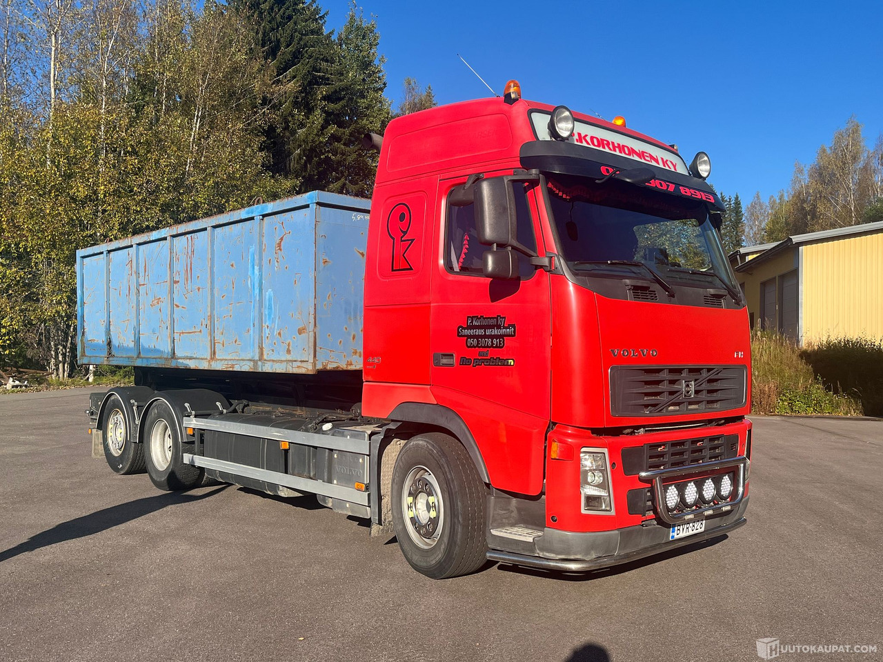 Volvo FH13 440, Koukkulava kuorma-auto, 2007, Todella siistikuntoinen, Lohja - Camion: photos 1 Volvo FH13 440, Koukkulava kuorma-auto, 2007, Todella siistikuntoinen, Lohja - Camion: photos 1