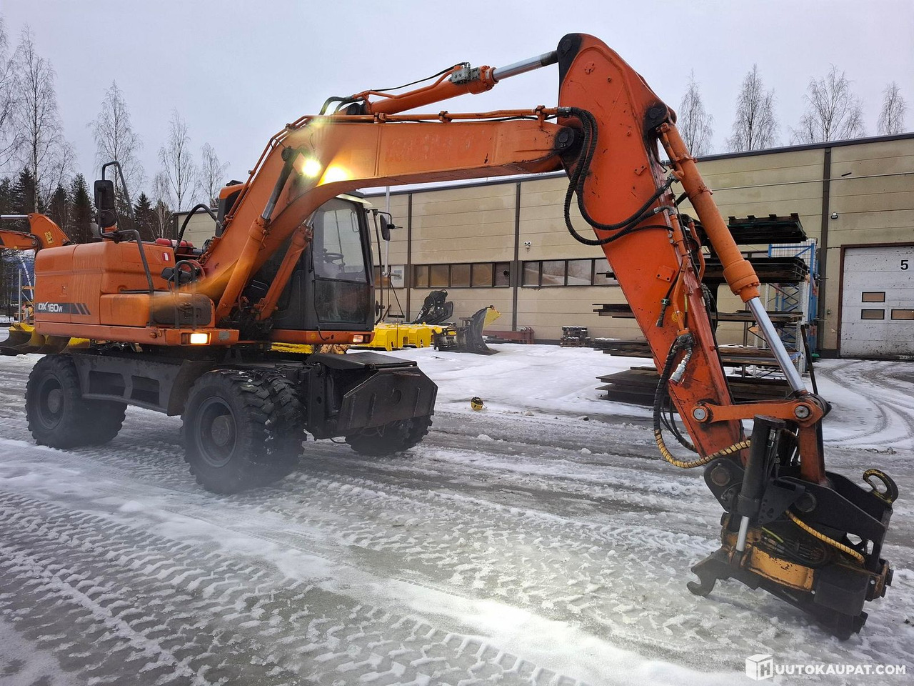 Doosan DX160W, 2012, Sonkajärvi - Pelle sur pneus: photos 2 Doosan DX160W, 2012, Sonkajärvi - Pelle sur pneus: photos 2