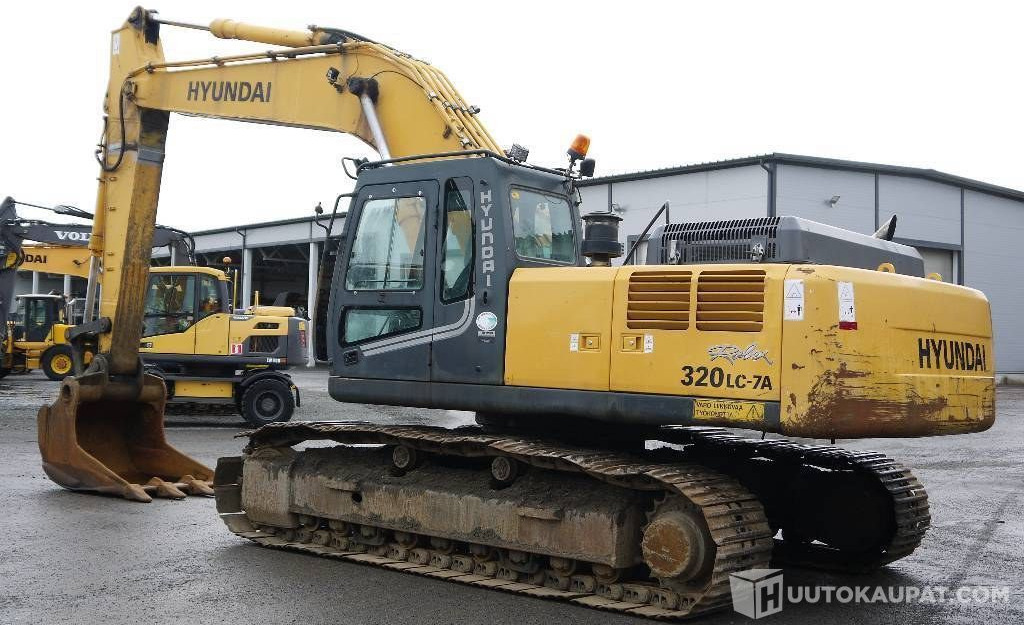Hyundai R 320 LC-7A, 2009, 18 760 h Kaivinkone, Humppila - Engins de chantier: photos 1 Hyundai R 320 LC-7A, 2009, 18 760 h Kaivinkone, Humppila - Engins de chantier: photos 1