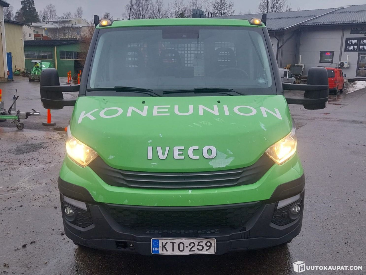 Iveco Daily + crane, Helsinki - Utilitaire plateau: photos 4 Iveco Daily + crane, Helsinki - Utilitaire plateau: photos 4