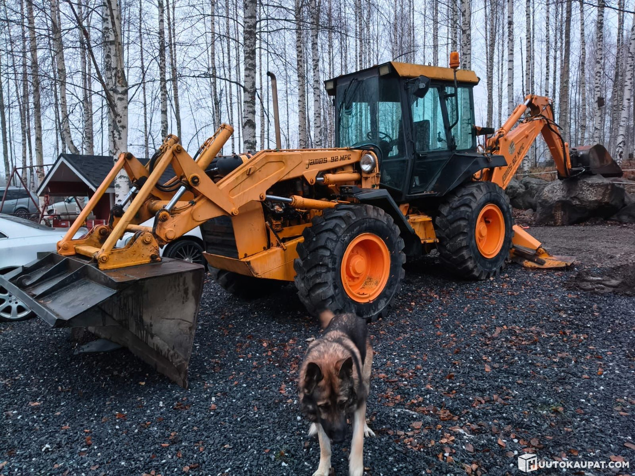 James 92 MPC, 1982 tractor excavator, Leppävirta - Tractopelle: photos 2 James 92 MPC, 1982 tractor excavator, Leppävirta - Tractopelle: photos 2