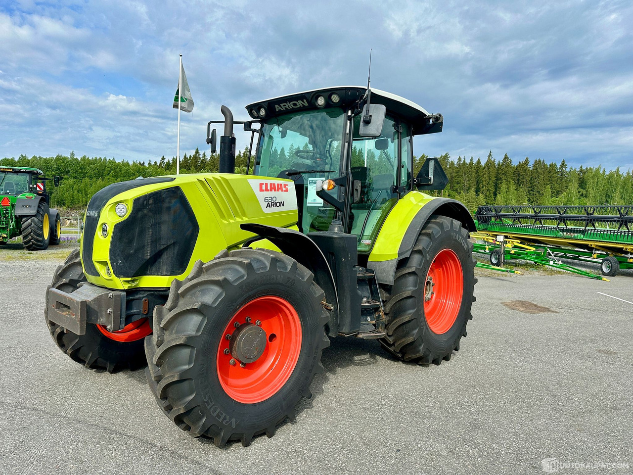 Claas Arion 630 Cebis, 2016, 3 820 h, Lempäälä - Machine agricole: photos 1 Claas Arion 630 Cebis, 2016, 3 820 h, Lempäälä - Machine agricole: photos 1