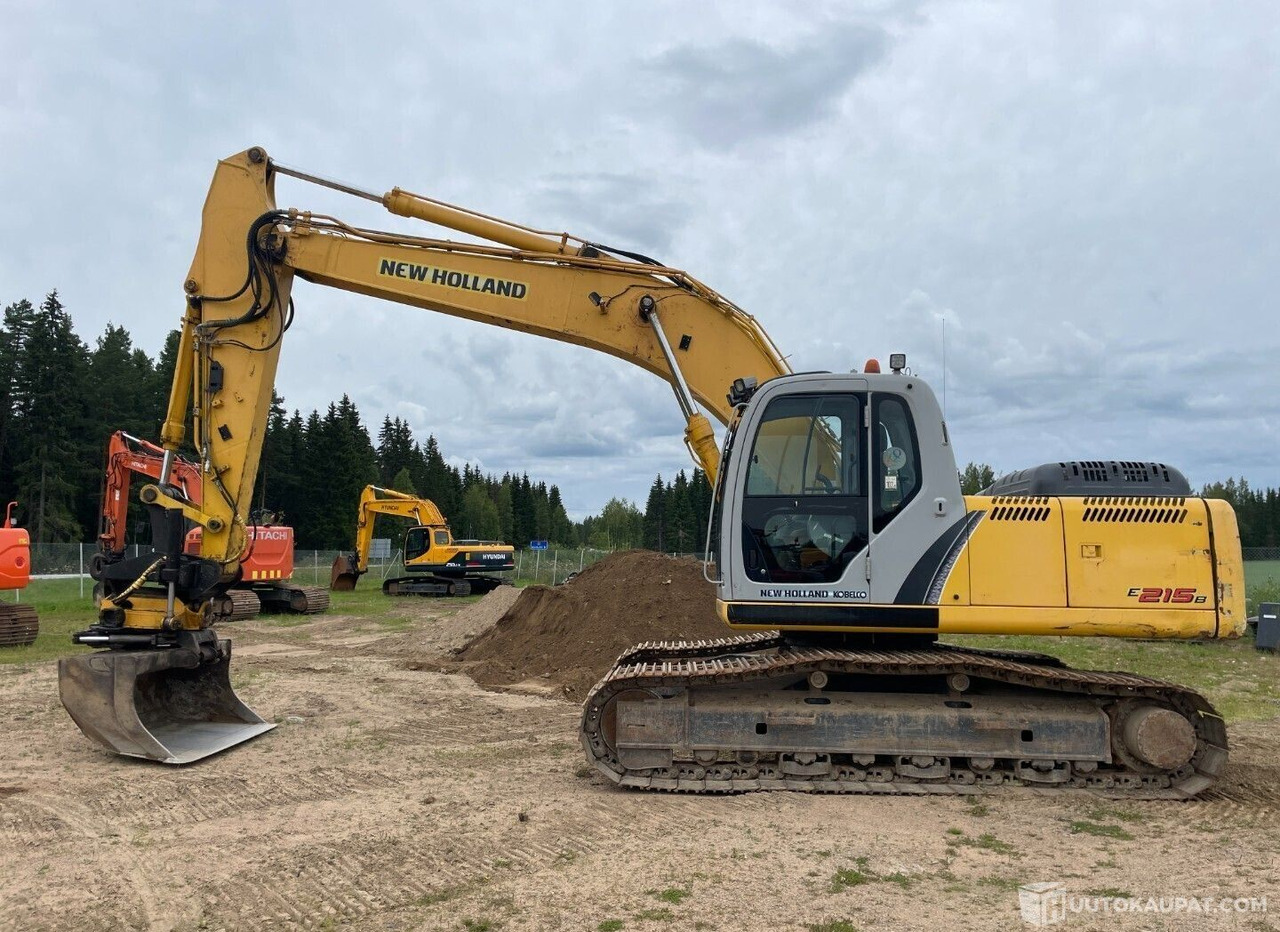New Holland E215B, 2008, Diesel, 8 435 h Kaivinkone, Honkajoki - Pelle sur chenille: photos 1 New Holland E215B, 2008, Diesel, 8 435 h Kaivinkone, Honkajoki - Pelle sur chenille: photos 1