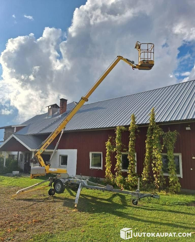 Ommelift 1050EZ, personnel lift, 2009, Pieksämäki - Nacelle sur remorque: photos 1 Ommelift 1050EZ, personnel lift, 2009, Pieksämäki - Nacelle sur remorque: photos 1