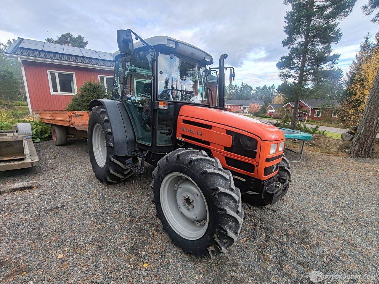 Same Dorado 86 traktori talven lumitöihin, 2005, Uusikaupunki - Tracteur agricole: photos 1 Same Dorado 86 traktori talven lumitöihin, 2005, Uusikaupunki - Tracteur agricole: photos 1