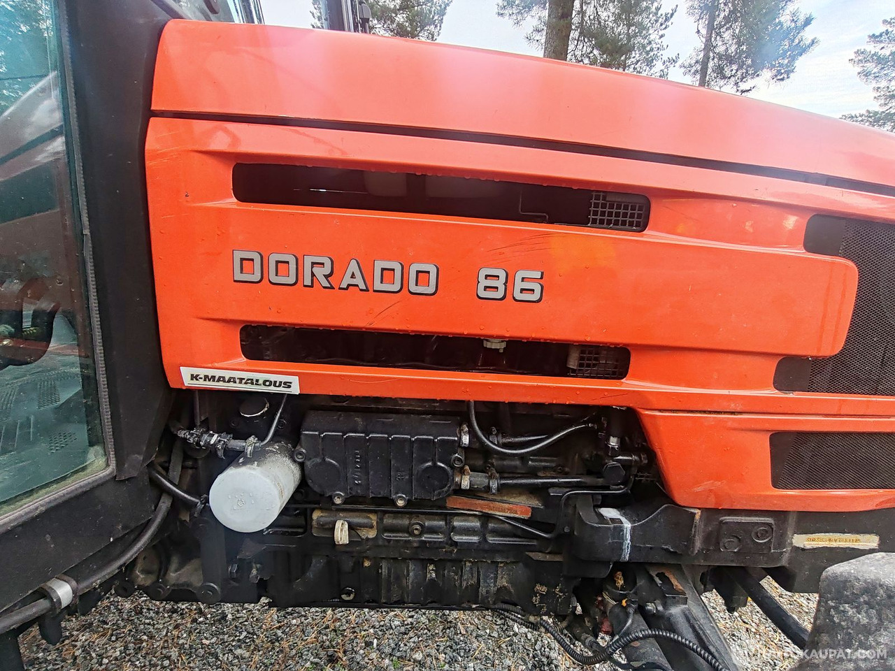 Same Dorado 86 traktori talven lumitöihin, 2005, Uusikaupunki - Tracteur agricole: photos 3 Same Dorado 86 traktori talven lumitöihin, 2005, Uusikaupunki - Tracteur agricole: photos 3
