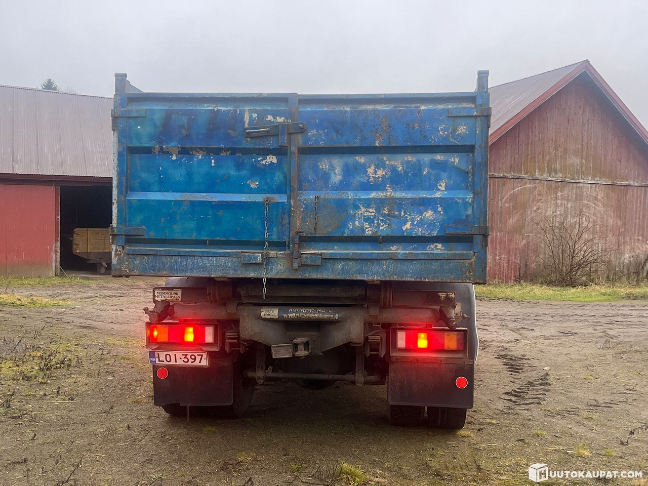 Volvo FL618 swap-body truck with two platforms, 1992, Hämeenlinna - Camion porte-conteneur/ Caisse mobile: photos 5 Volvo FL618 swap-body truck with two platforms, 1992, Hämeenlinna - Camion porte-conteneur/ Caisse mobile: photos 5