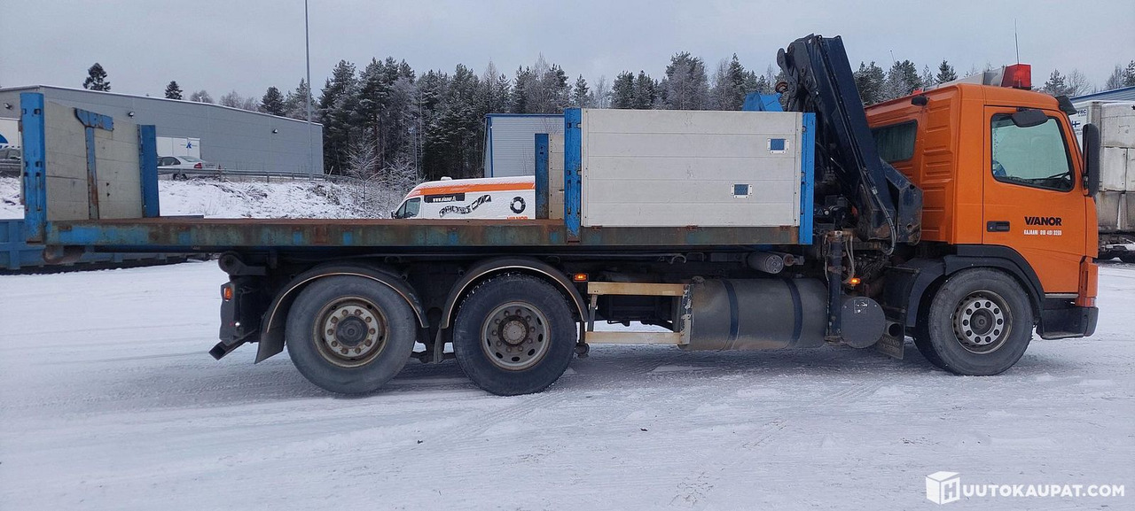 Volvo FM7, 1999, Kajaani - Camion plateau, Camion grue: photos 5 Volvo FM7, 1999, Kajaani - Camion plateau, Camion grue: photos 5