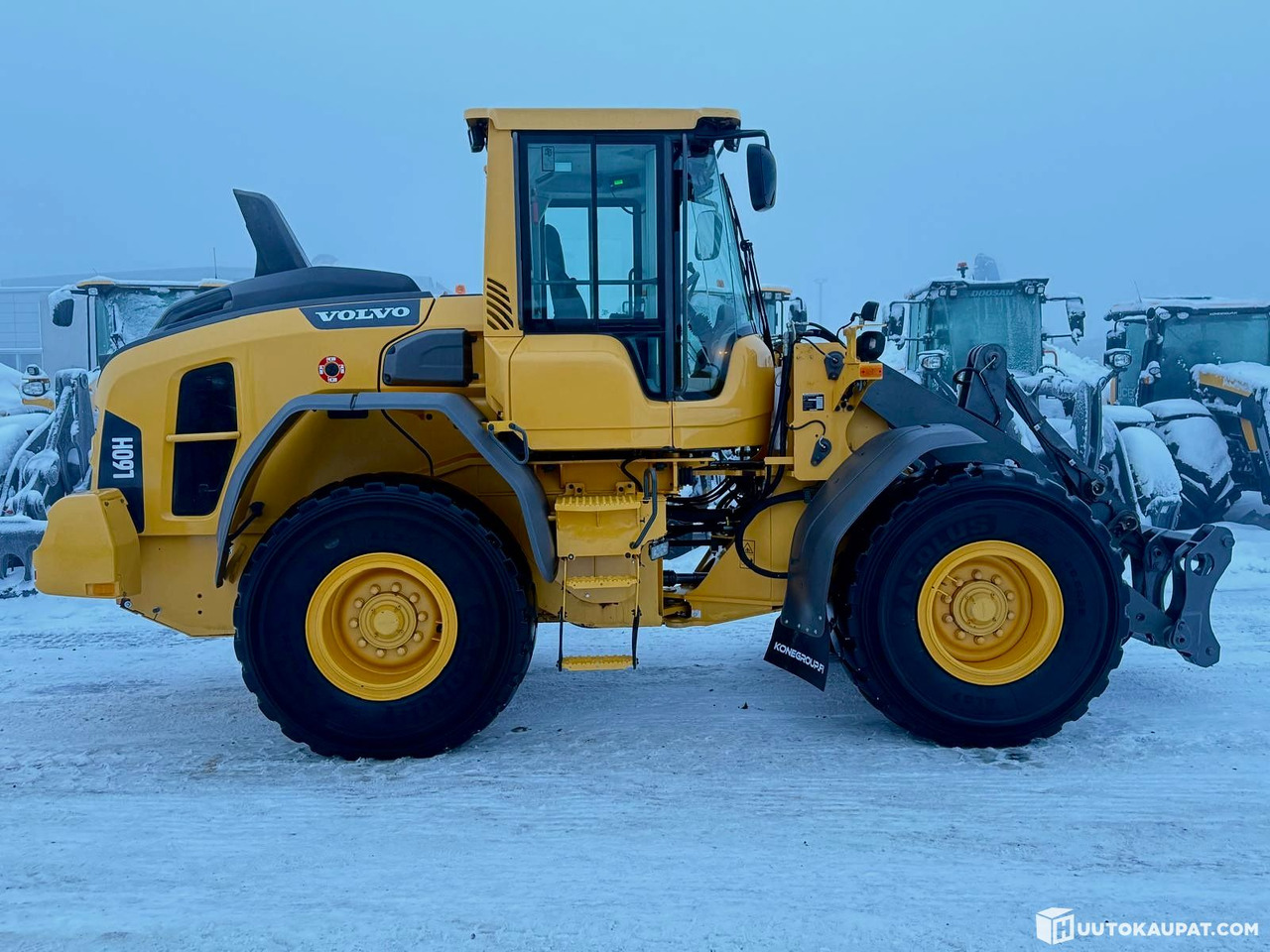 Volvo L60H wheel loader, 15 March 2015, Tornio - Chargeuse sur pneus: photos 1 Volvo L60H wheel loader, 15 March 2015, Tornio - Chargeuse sur pneus: photos 1