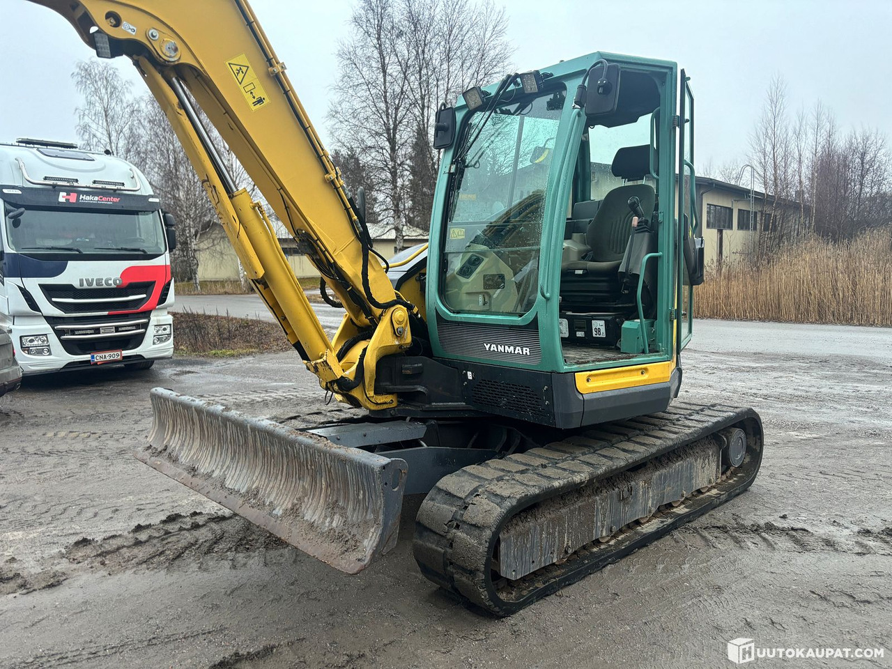 Yanmar VIO80-1 excavator + Engcon with two buckets., Ylivieska - Mini pelle: photos 3 Yanmar VIO80-1 excavator + Engcon with two buckets., Ylivieska - Mini pelle: photos 3