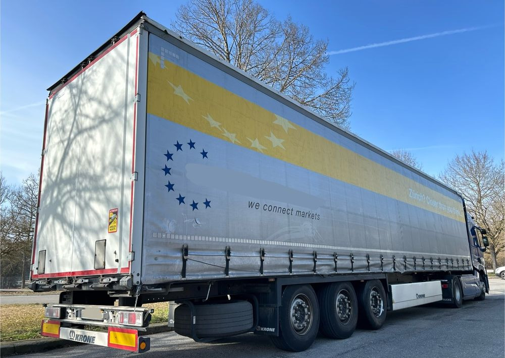 Krone STANDARD 2021 podnoszona oś OPONY 70% / STAN BARDZO DOBRY / OD PIERWSZEGO WŁAŚCICIELA / PALECIARA / TOP / sprowadzona z Niemiec !! - Semi-remorque rideaux coulissants: photos 1 Krone STANDARD 2021 podnoszona oś OPONY 70% / STAN BARDZO DOBRY / OD PIERWSZEGO WŁAŚCICIELA / PALECIARA / TOP / sprowadzona z Niemiec !! - Semi-remorque rideaux coulissants: photos 1