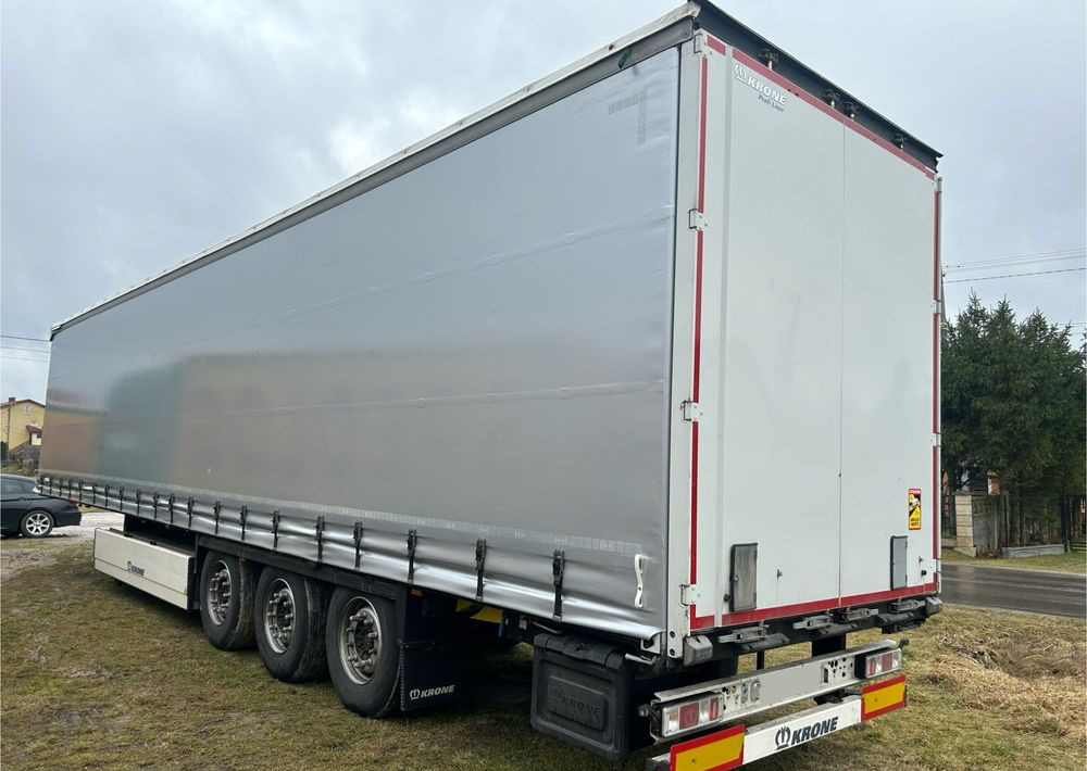 Krone STANDARD 2021 podnoszona oś OPONY 70% / STAN BARDZO DOBRY / OD PIERWSZEGO WŁAŚCICIELA / PALECIARA / TOP / sprowadzona z Niemiec !! - Semi-remorque rideaux coulissants: photos 5 Krone STANDARD 2021 podnoszona oś OPONY 70% / STAN BARDZO DOBRY / OD PIERWSZEGO WŁAŚCICIELA / PALECIARA / TOP / sprowadzona z Niemiec !! - Semi-remorque rideaux coulissants: photos 5