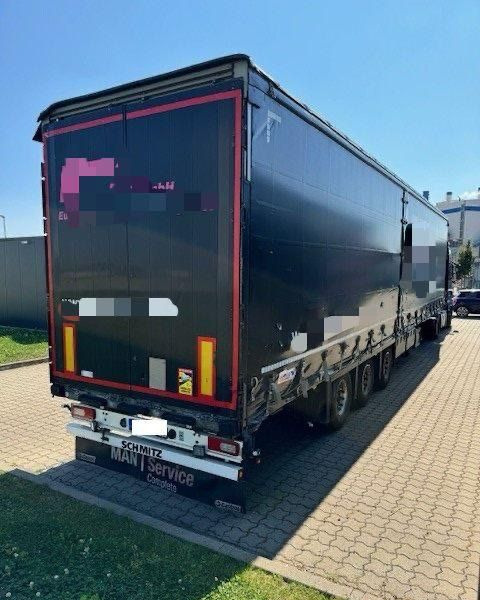 Schmitz Cargobull MEGA MULDA z Niemiec UNIKAT GABARYT pod plandeką / OŚ PODNOSZONA / ładne opony / od pierwszego właściciela / POSZERZANA / OKAZJA / RSAB - Semi-remorque rideaux coulissants: photos 3 Schmitz Cargobull MEGA MULDA z Niemiec UNIKAT GABARYT pod plandeką / OŚ PODNOSZONA / ładne opony / od pierwszego właściciela / POSZERZANA / OKAZJA / RSAB - Semi-remorque rideaux coulissants: photos 3