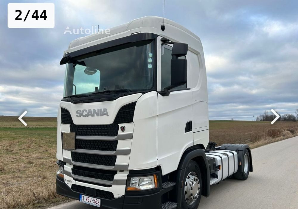Scania R450 RETARDER HYDRAULIKA 7300kg / KLIMA POSTOJOWA z Niemiec HYDRAULIKA - Tracteur routier: photos 1 Scania R450 RETARDER HYDRAULIKA 7300kg / KLIMA POSTOJOWA z Niemiec HYDRAULIKA - Tracteur routier: photos 1