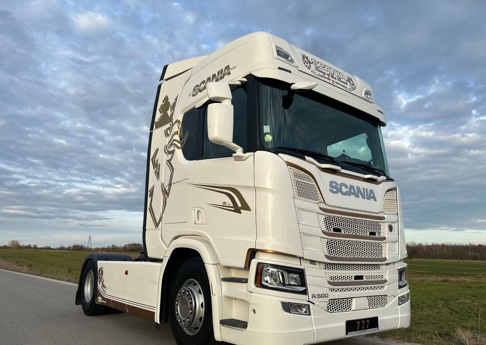 Scania R500 FULL AIR 2019 10x poduszki KLIMA POSTOJOWA / RETARDER / FULL SPOJLER / TOP STAN / od jedynego właściciela ! HYDRAULIKA spod beczki spożywczej ! / do wywrotu ruchomej podłogi beczki TOP TOP - Tracteur routier: photos 3 Scania R500 FULL AIR 2019 10x poduszki KLIMA POSTOJOWA / RETARDER / FULL SPOJLER / TOP STAN / od jedynego właściciela ! HYDRAULIKA spod beczki spożywczej ! / do wywrotu ruchomej podłogi beczki TOP TOP - Tracteur routier: photos 3