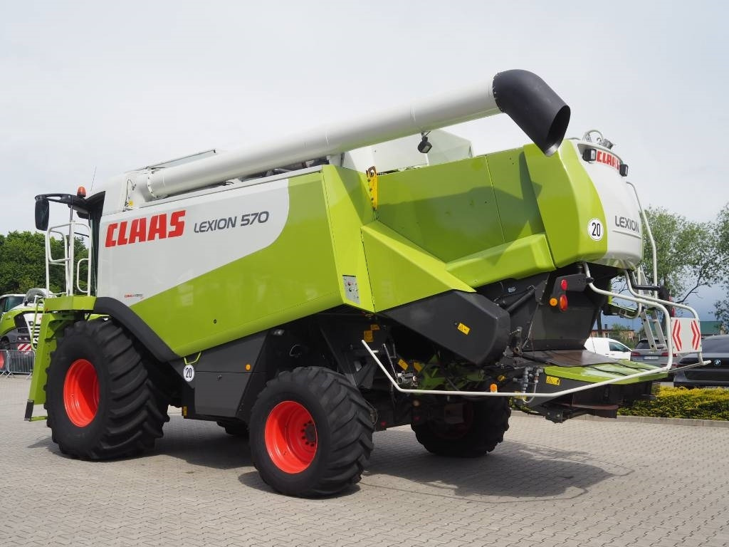 Claas Lexion 570 4WD + V750 - Moissonneuse-batteuse: photos 2 Claas Lexion 570 4WD + V750 - Moissonneuse-batteuse: photos 2