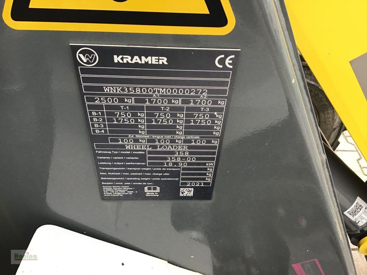 Crédit-bail de Kramer 5035 Kramer 5035: photos 11