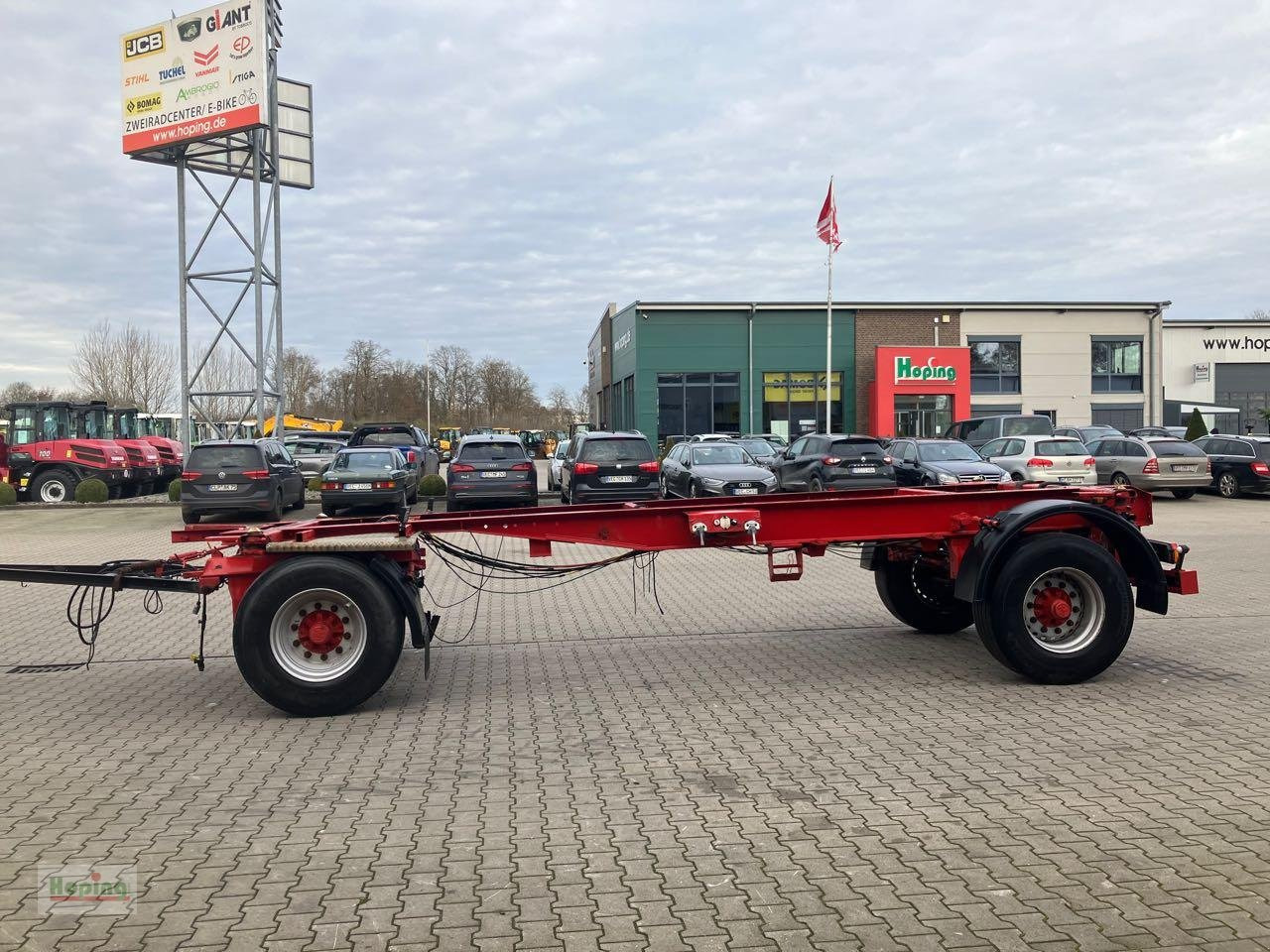 Krone 19000 Laffette ohne Aufbau - Remorque porte-conteneur/ Caisse mobile: photos 5 Krone 19000 Laffette ohne Aufbau - Remorque porte-conteneur/ Caisse mobile: photos 5