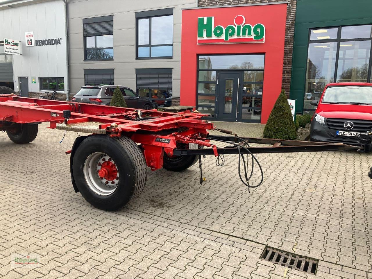 Krone 19000 Laffette ohne Aufbau - Remorque porte-conteneur/ Caisse mobile: photos 2 Krone 19000 Laffette ohne Aufbau - Remorque porte-conteneur/ Caisse mobile: photos 2