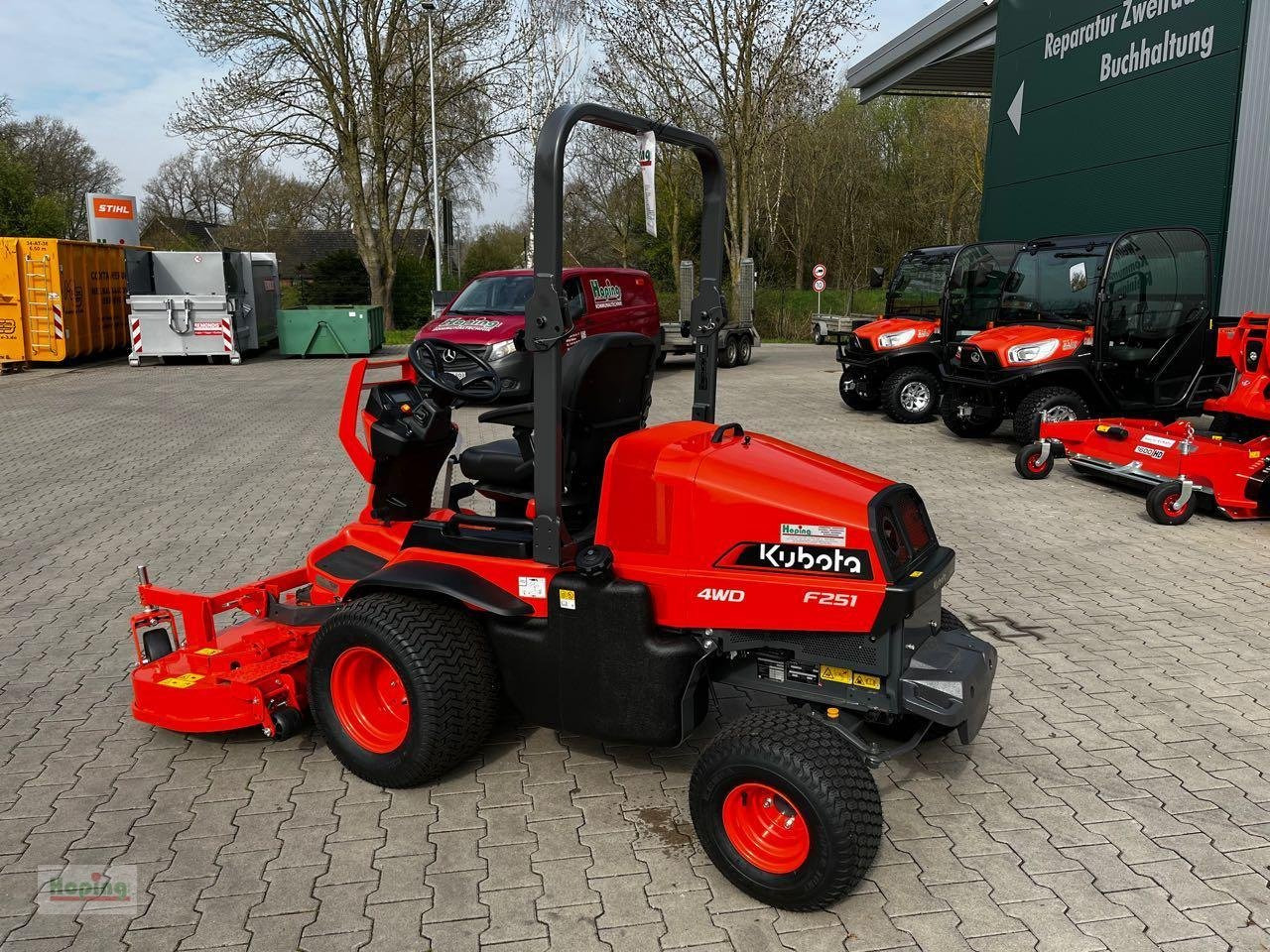 Kubota F 251 AWD - Motofaucheuse: photos 3 Kubota F 251 AWD - Motofaucheuse: photos 3