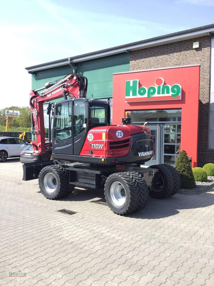 Yanmar B110W - Pelle sur pneus: photos 2 Yanmar B110W - Pelle sur pneus: photos 2