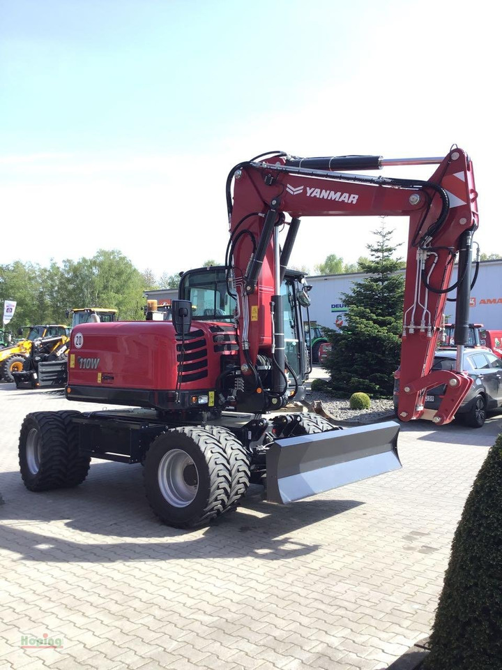 Yanmar B110W - Pelle sur pneus: photos 3 Yanmar B110W - Pelle sur pneus: photos 3