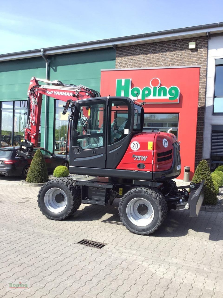 Yanmar B75W - Pelle sur pneus: photos 2 Yanmar B75W - Pelle sur pneus: photos 2