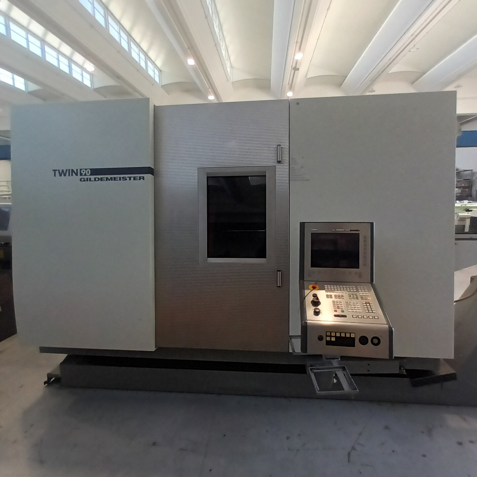 Tornio Cnc a due torrette Gildemeister TWIN 90 - Machine à métaux: photos 1 Tornio Cnc a due torrette Gildemeister TWIN 90 - Machine à métaux: photos 1