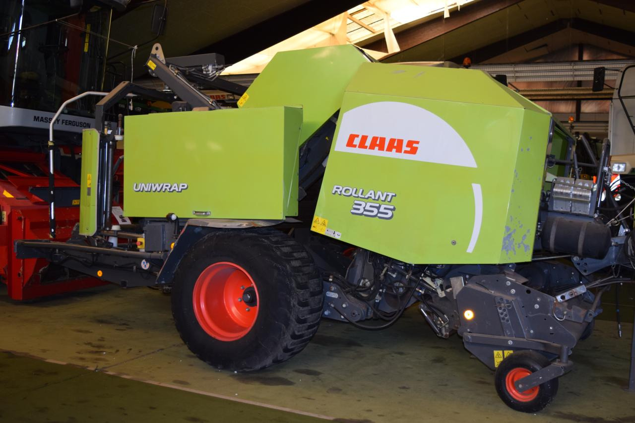 CLAAS Rollant 355 RC Uniwrap - Presse à balles rondes: photos 2 CLAAS Rollant 355 RC Uniwrap - Presse à balles rondes: photos 2
