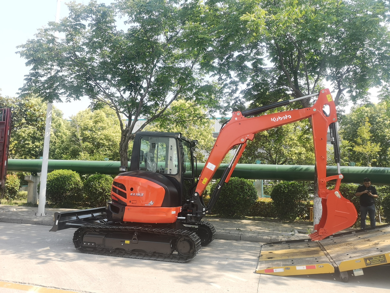 KUBOTA KX163-5 - Mini pelle: photos 2 KUBOTA KX163-5 - Mini pelle: photos 2
