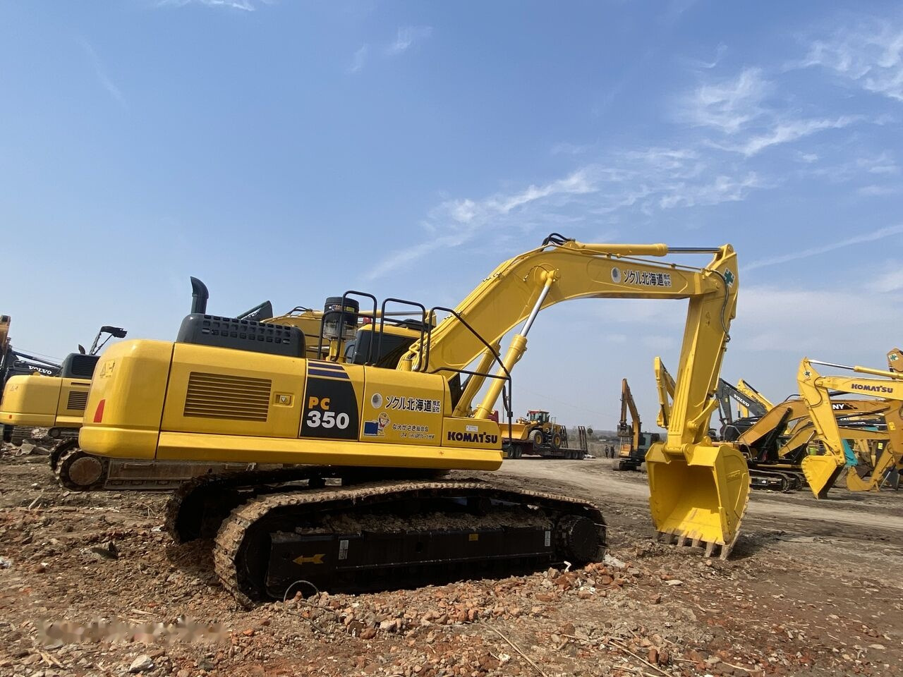 Komatsu PC350 - Pelle sur chenille: photos 5 Komatsu PC350 - Pelle sur chenille: photos 5