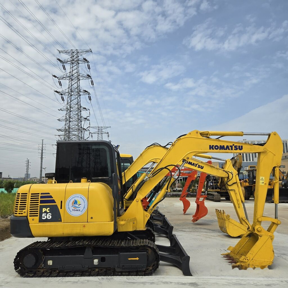 Komatsu PC56 - Mini pelle: photos 3 Komatsu PC56 - Mini pelle: photos 3