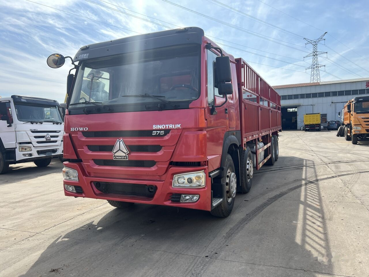 Camion plateau Sinotruk Howo Howo 8*4: photos 10