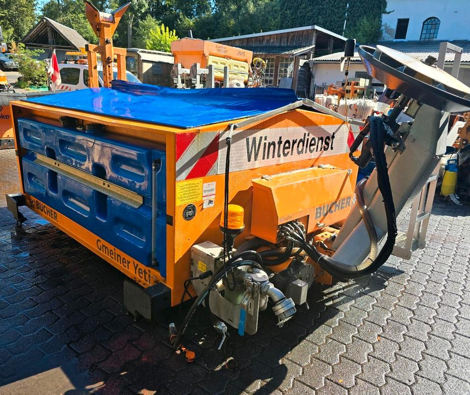 Bucher Yeti 2500W FS Gmeiner Salzstreuer Streuautomat Streusilo für Unimog UGN UGE 405 423 427 530 430 429 - Epandeur de sable: photos 1 Bucher Yeti 2500W FS Gmeiner Salzstreuer Streuautomat Streusilo für Unimog UGN UGE 405 423 427 530 430 429 - Epandeur de sable: photos 1