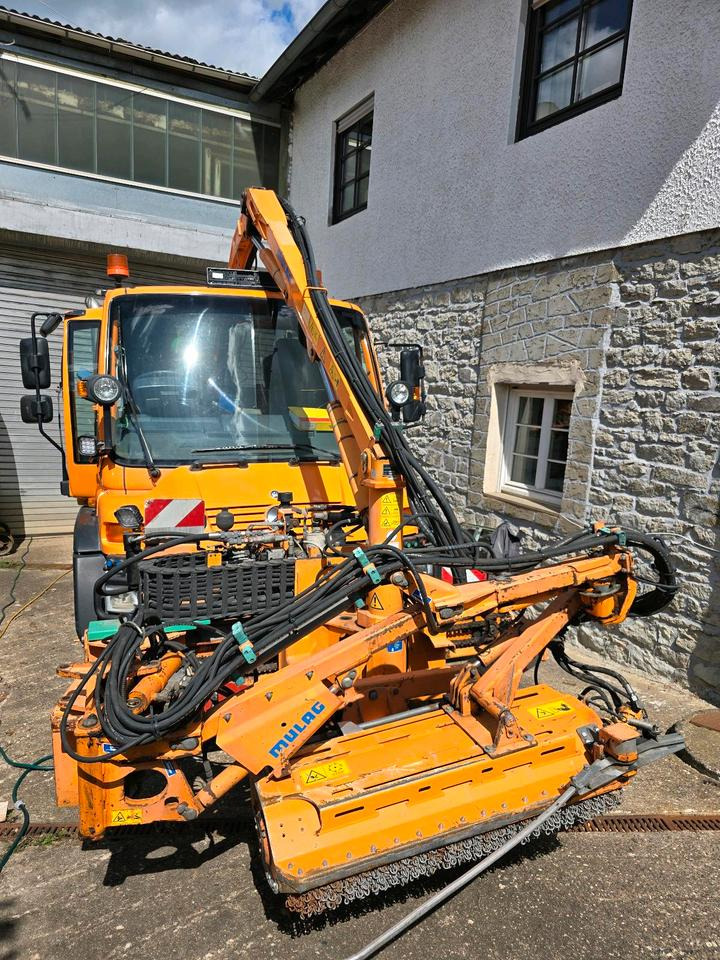 Epareuse Mulag MKM 700 Mähausleger Böschungsmäher Böschungsmulcher FME 700 600 500 Dücker DUA Unimog 405 U400 500 423: photos 1