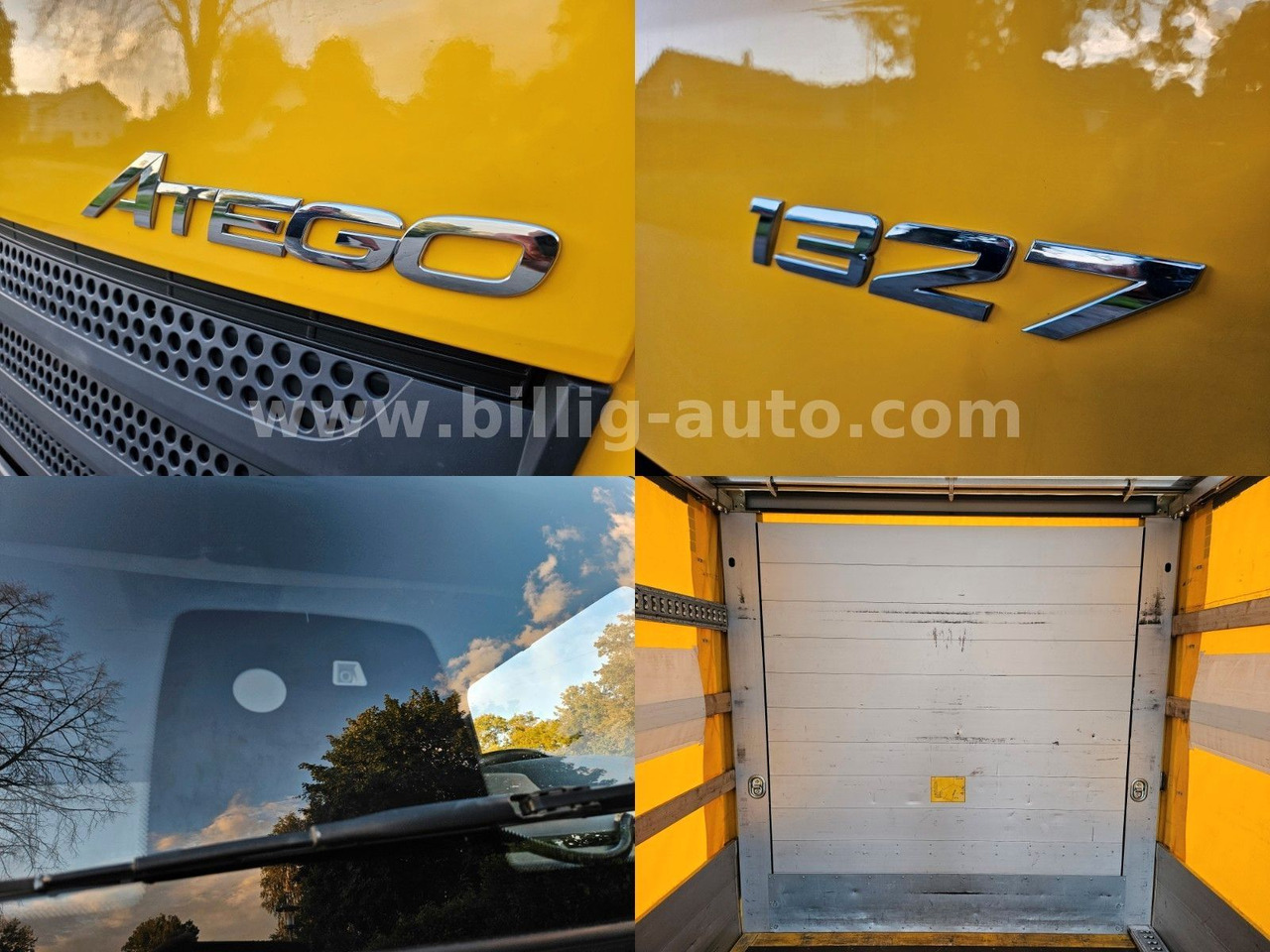 Camion plateau Mercedes-Benz Atego 1327 L BREMS/SPUR-ASS*DIFF-Sperre*AHK*7.2: photos 18